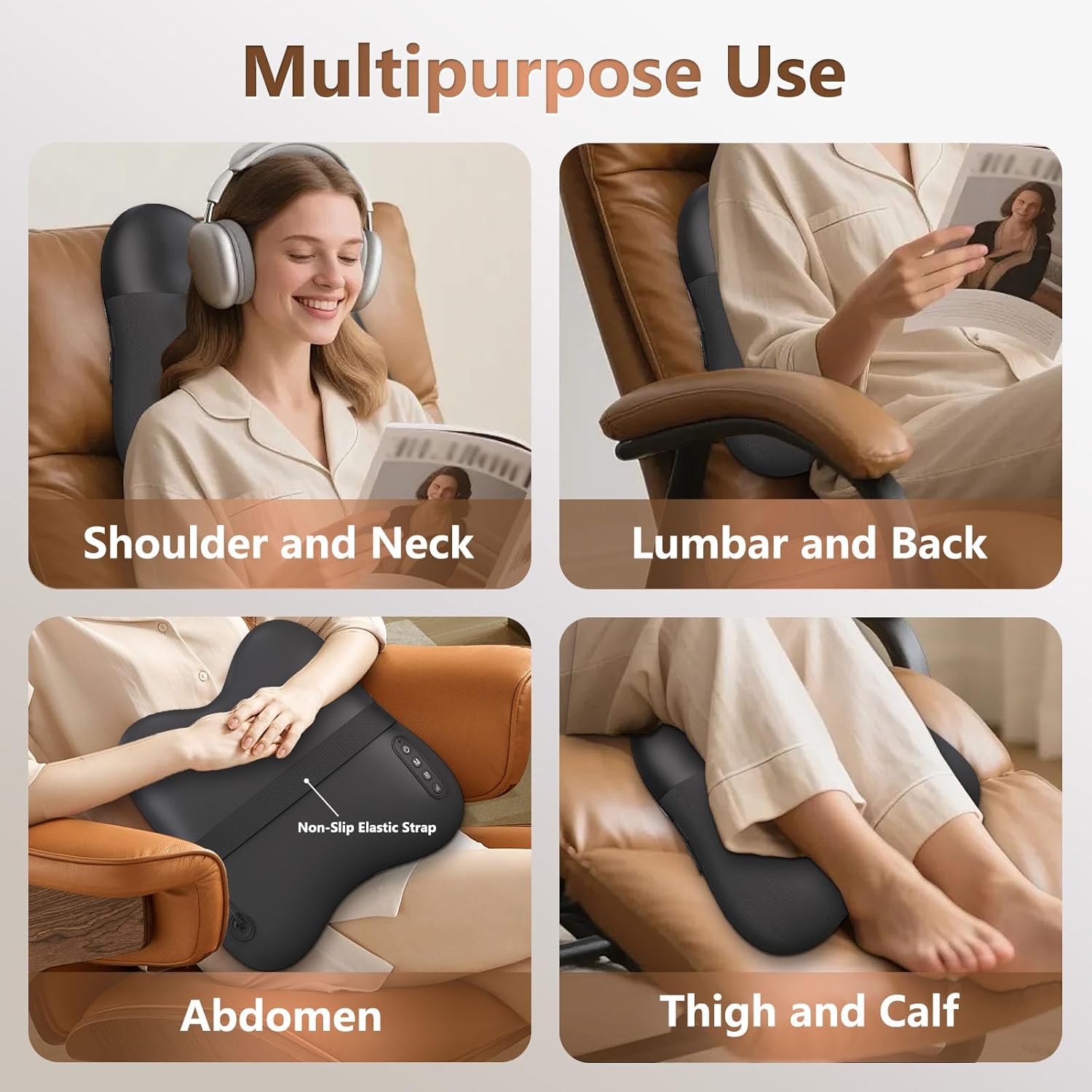 Thumbnail 4 de Back Massager with Heat 3000mAh cordless
