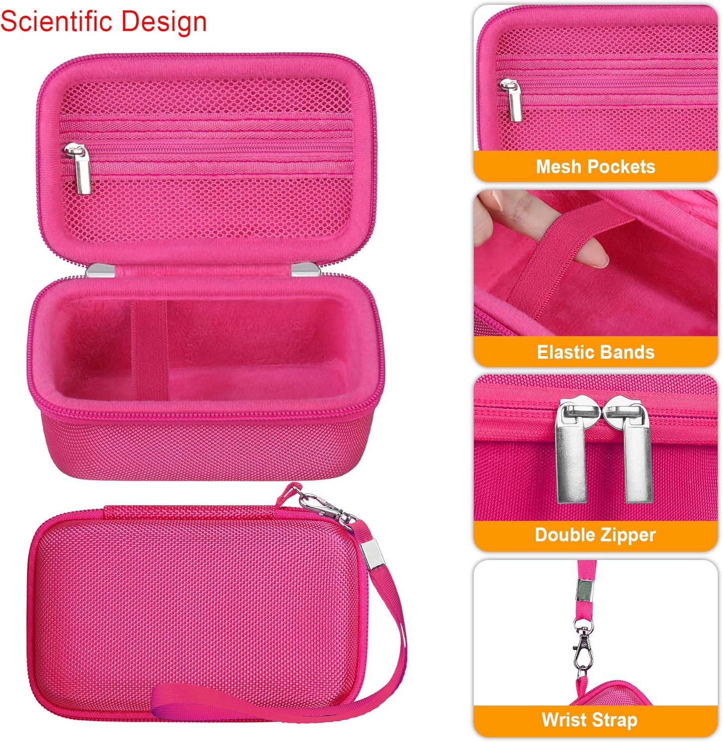 Thumbnail 2 de Elonbo Carrying Case for OM System Tough TG-7 / Olympus TG-6: Practical Waterproof Storage for Travel