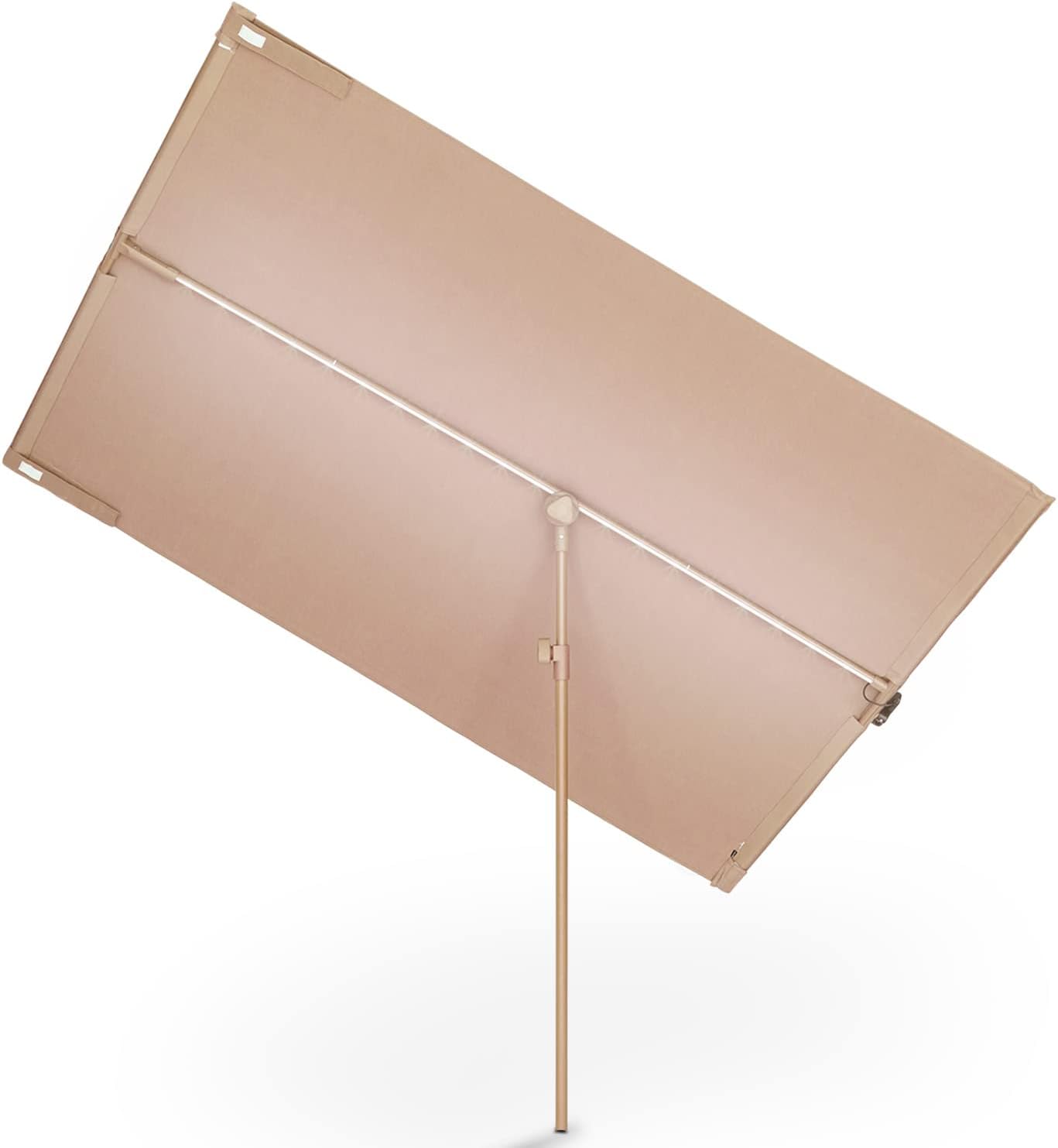 Detalle de Blumfeldt GDW8-FlexShadeLED-LT Garden Parasol with Solar Panels and RGB LEDs