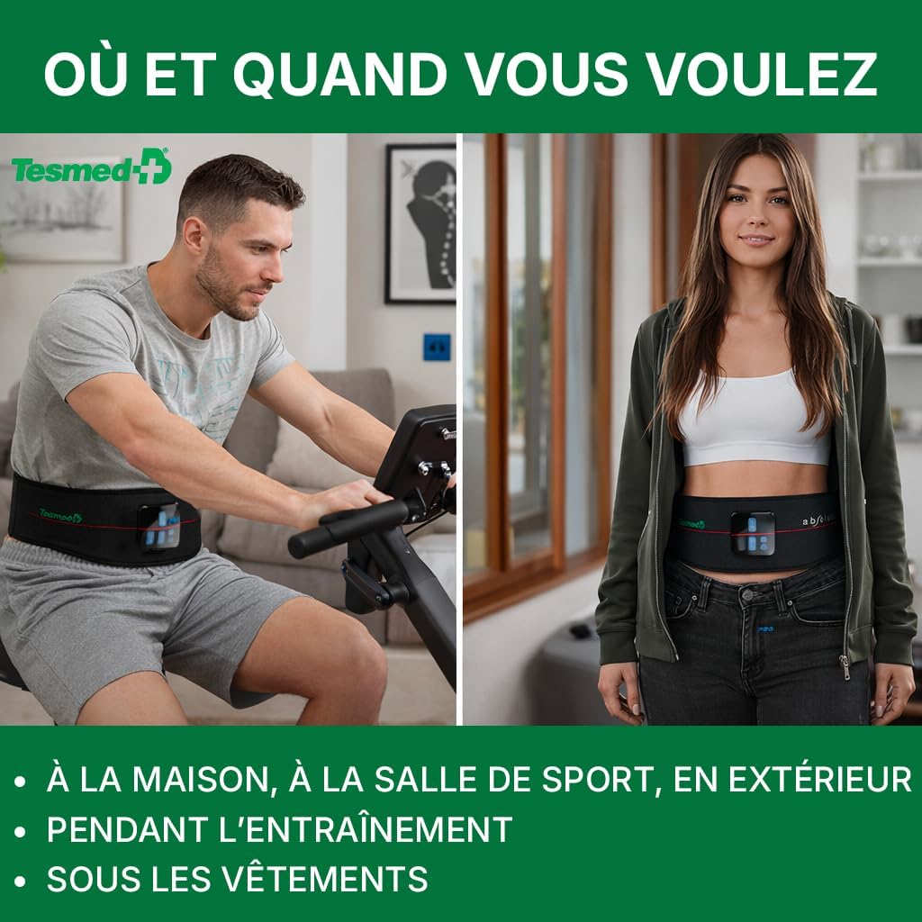 Detalle 2 de TESMED Absolute ceinture abdominale 20 programmes