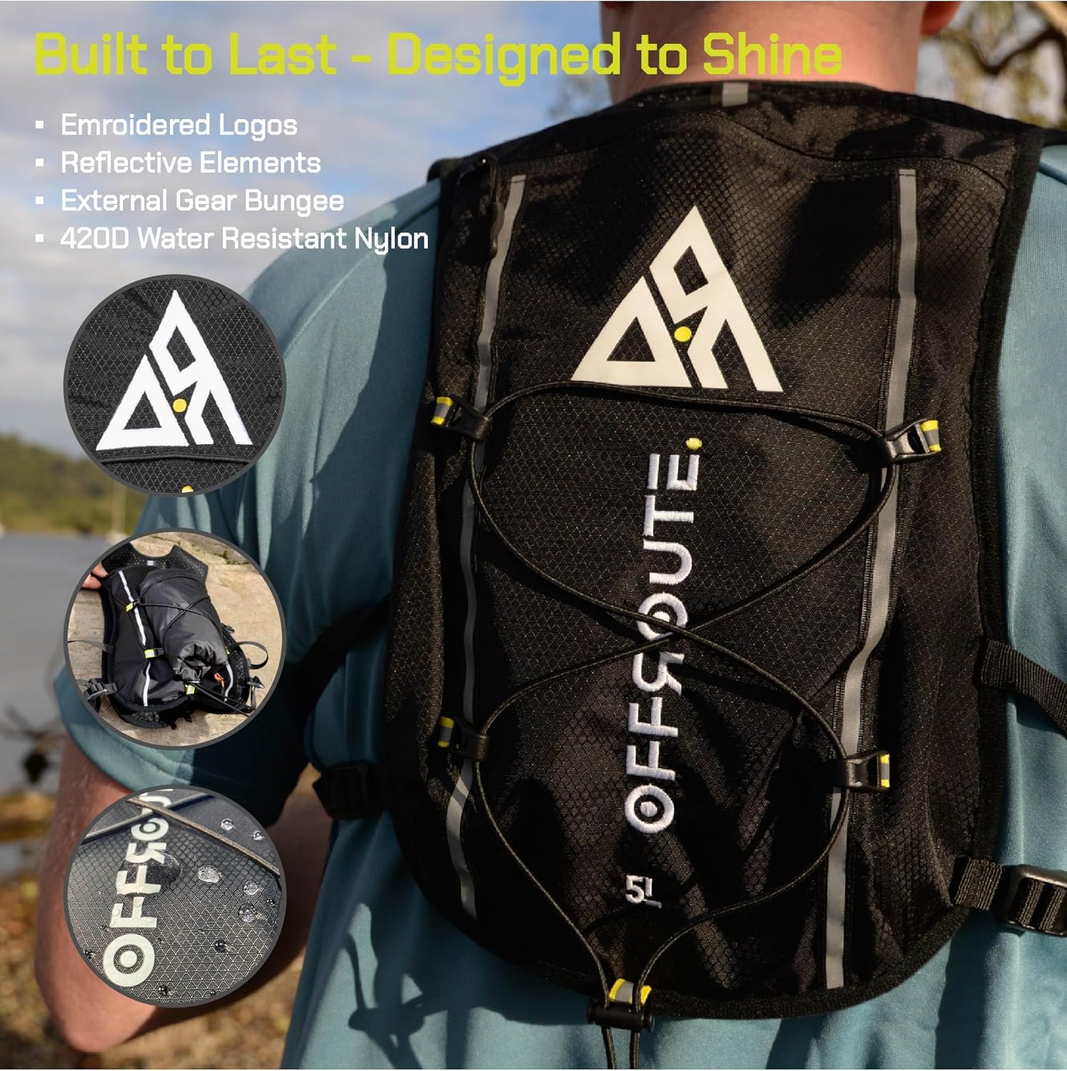 Thumbnail 5 de OFFROUTE Running Vest hydration pack with phone holder