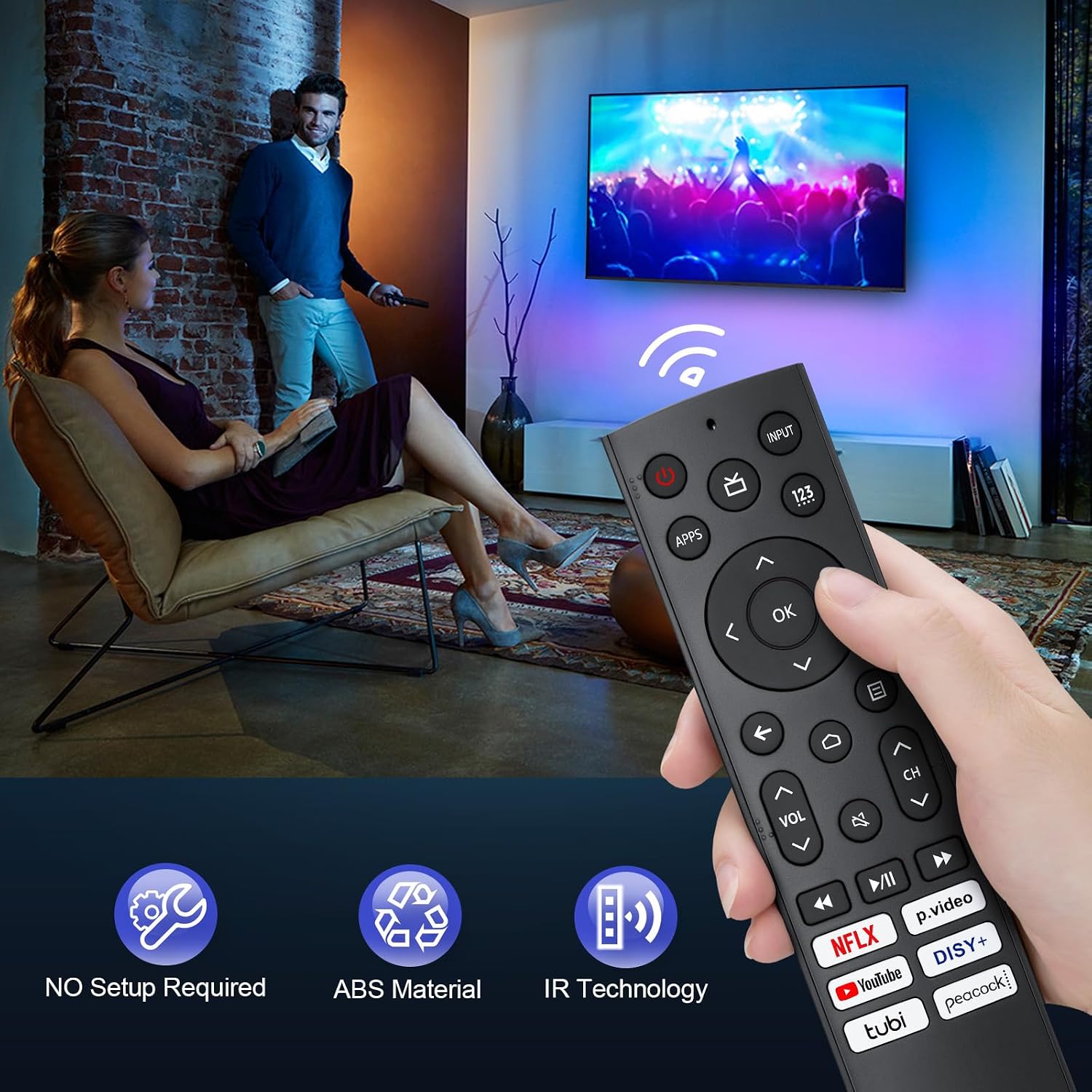 Detalle 2 de Hisense TV Remote ERF3A90