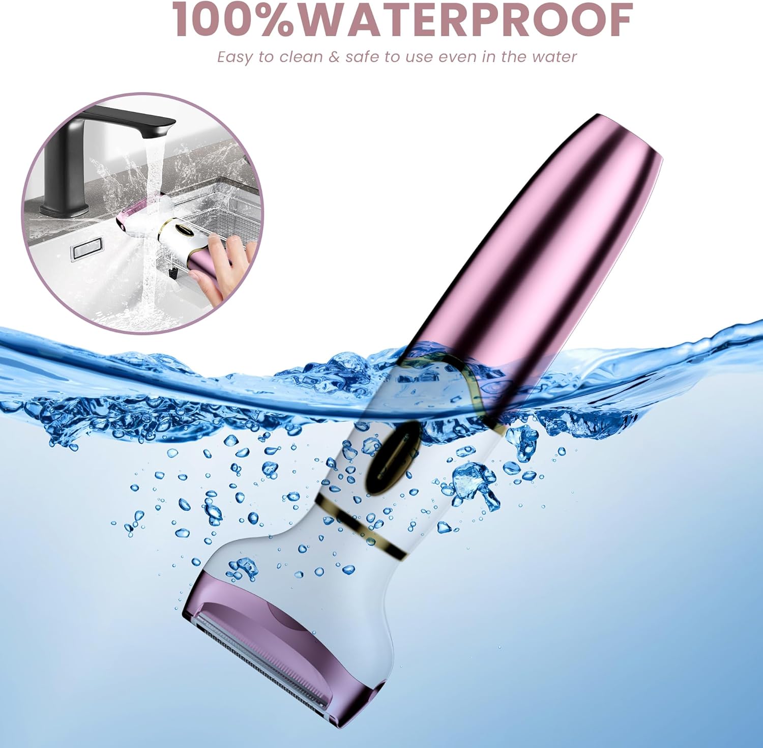 Thumbnail 4 de PKBD 4 in 1 Electric Lady Shaver for Bikini trim 🎀