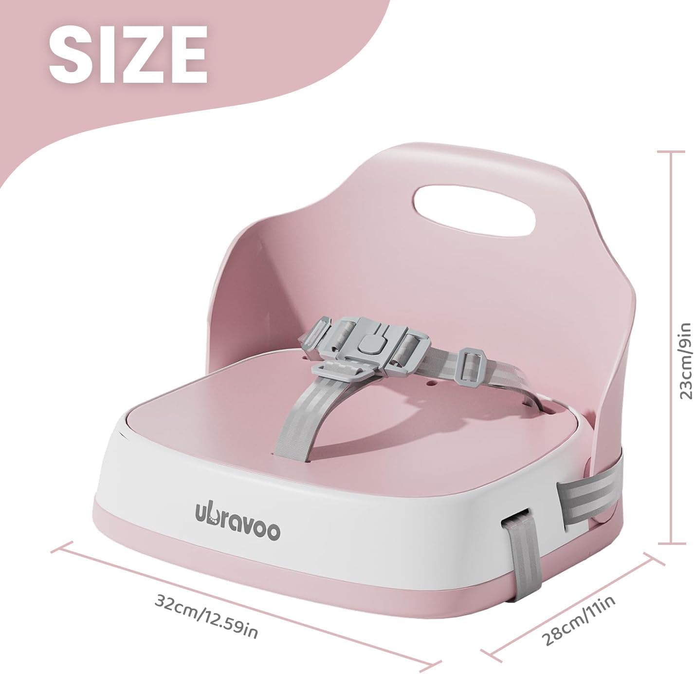 Thumbnail 1 de Portable booster seat 3-point harness 1.5kg