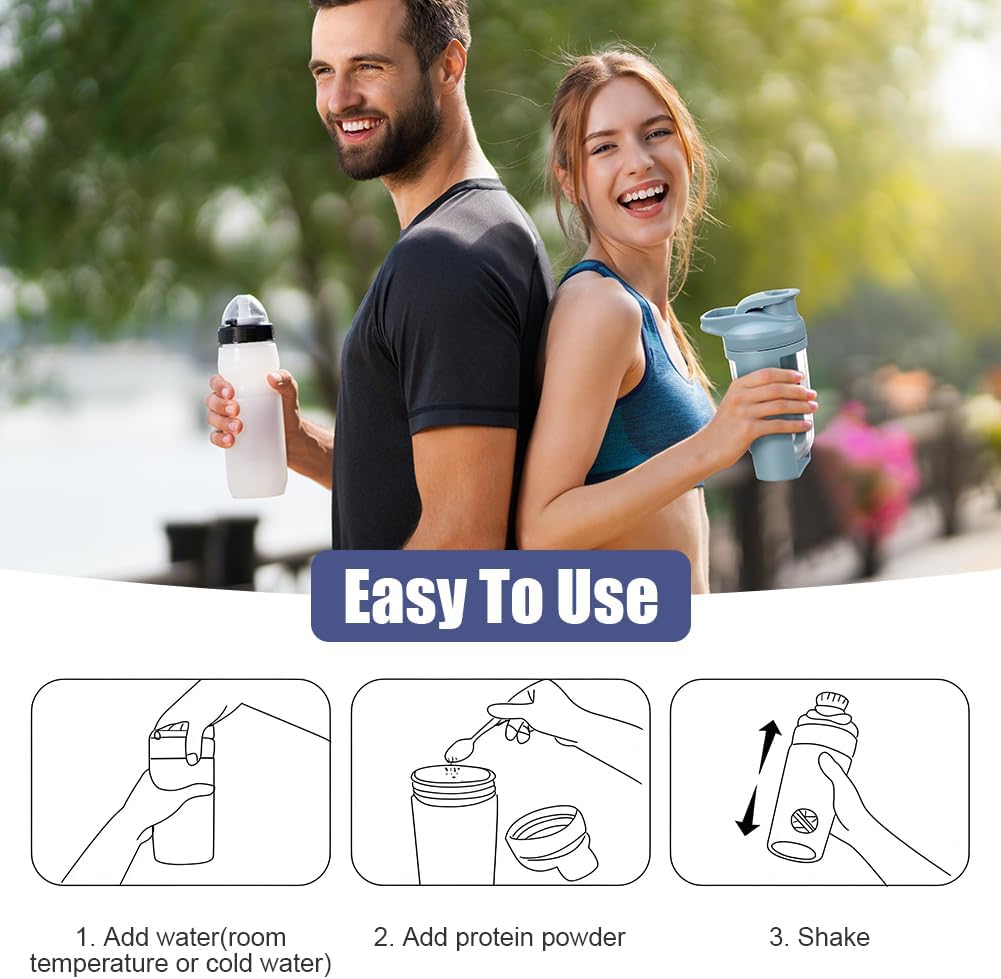 Thumbnail 3 de Alaoo Protein Shaker 650 ml Fitness Shaker