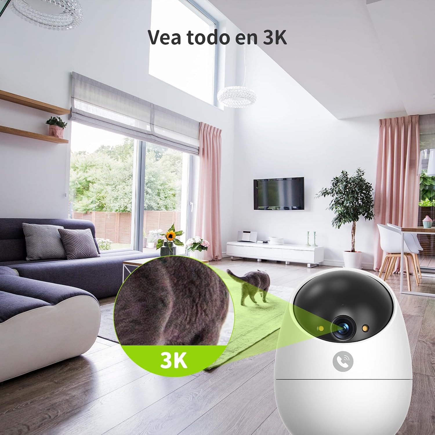 Thumbnail 6 de Beans View 3K Cámara interior 360° 5MP