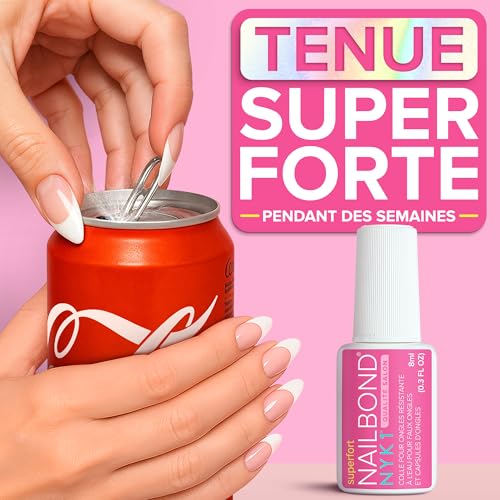 Detalle de NYK1 Colle Ongle Extra Forte 8 ml pour Faux Ongles & Press On Nails