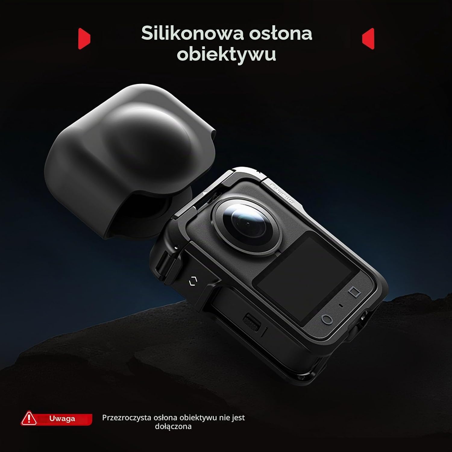 Thumbnail 5 de SMALLRIG 5704 klatka do DJI Osmo 360 z mocowaniem cold shoe i gwintem 1/4