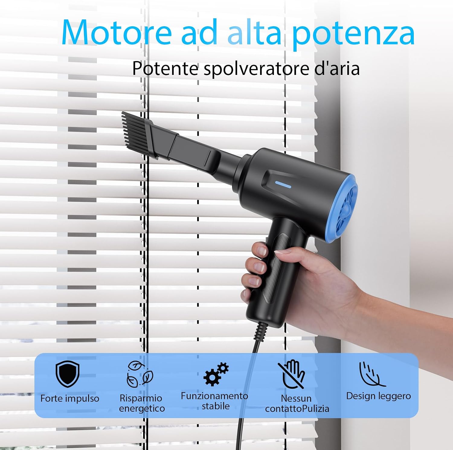 Thumbnail 5 de Soffiatore ad Aria Compressa 5,74 oz per pulizia PC