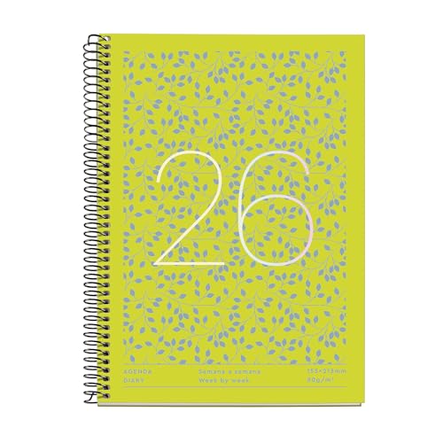 Miquelrius Agenda 2026 A5+ — Planificador semanal 18 meses