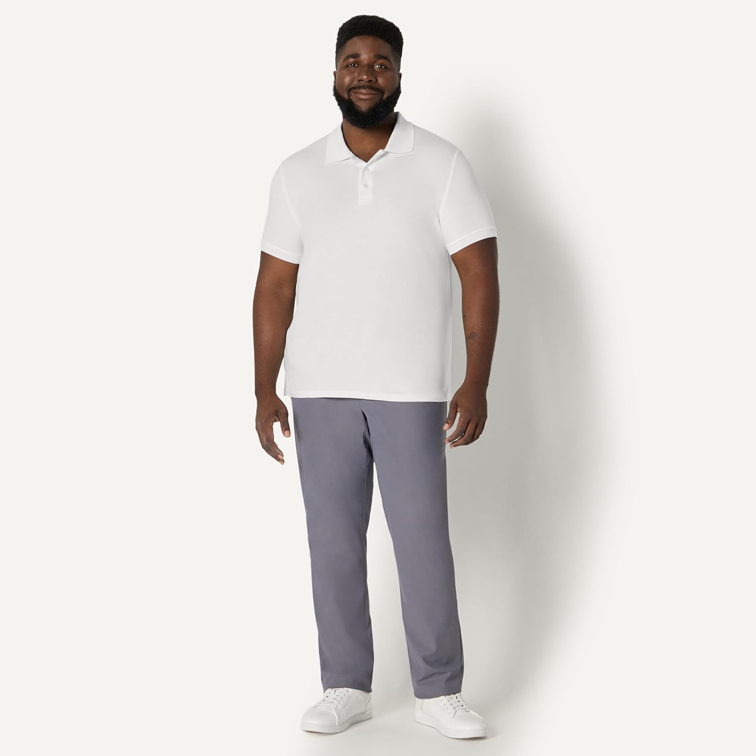 Thumbnail 6 de Amazon Essentials Herren Slim Fit Interlock-Poloshirt – 100% Baumwolle mit 3 Knöpfen
