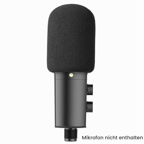 Detalle de YOUSHARES Rode NT-USB+ Popschutz – Profi Windschutz aus Schaumstoff und Pop-Filter für Rode NT-USB/+ Kondensatormikrofon