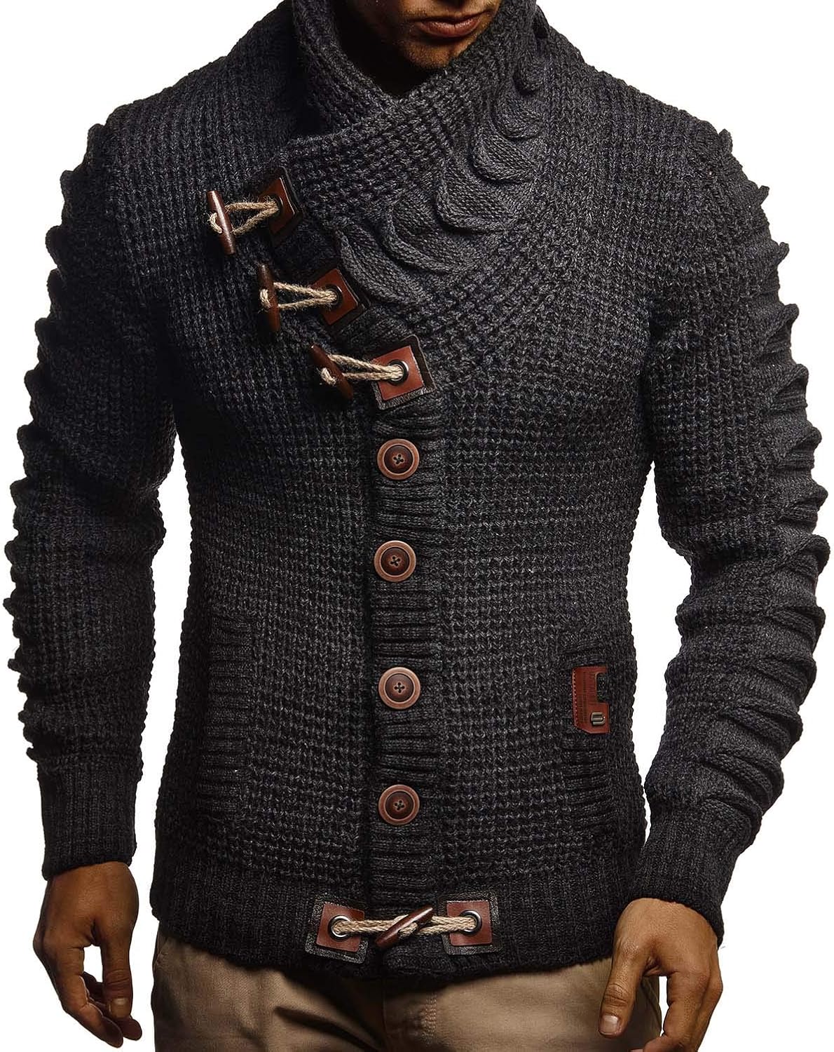 Thumbnail 6 de LEIF NELSON LN5585 pull en tricot homme