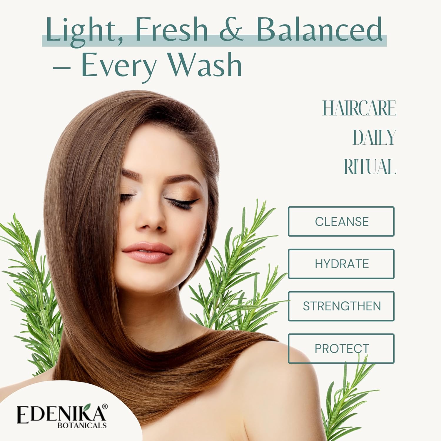 Thumbnail 5 de Edenika Rosemary Oil Shampoo, Conditioner Set