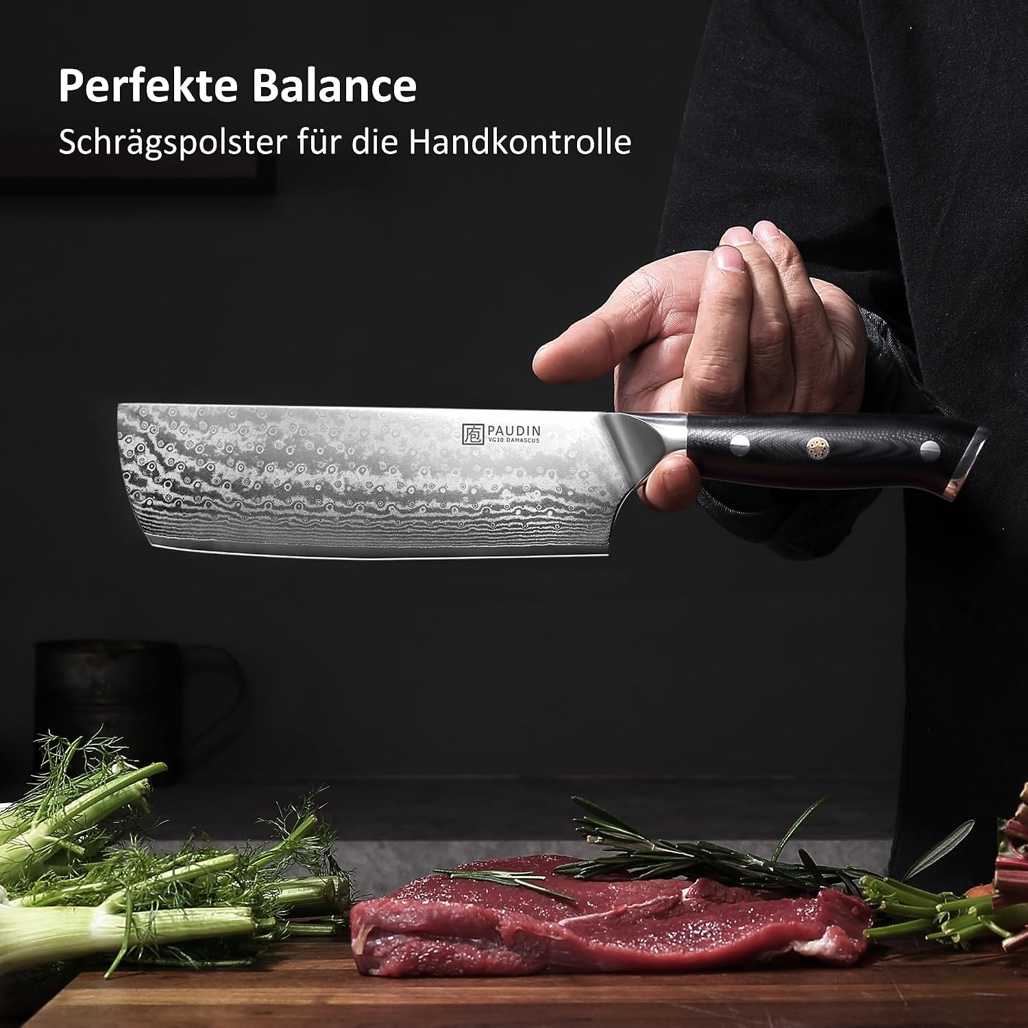 Thumbnail 6 de PAUDIN Damastmesser Set 3-teilig