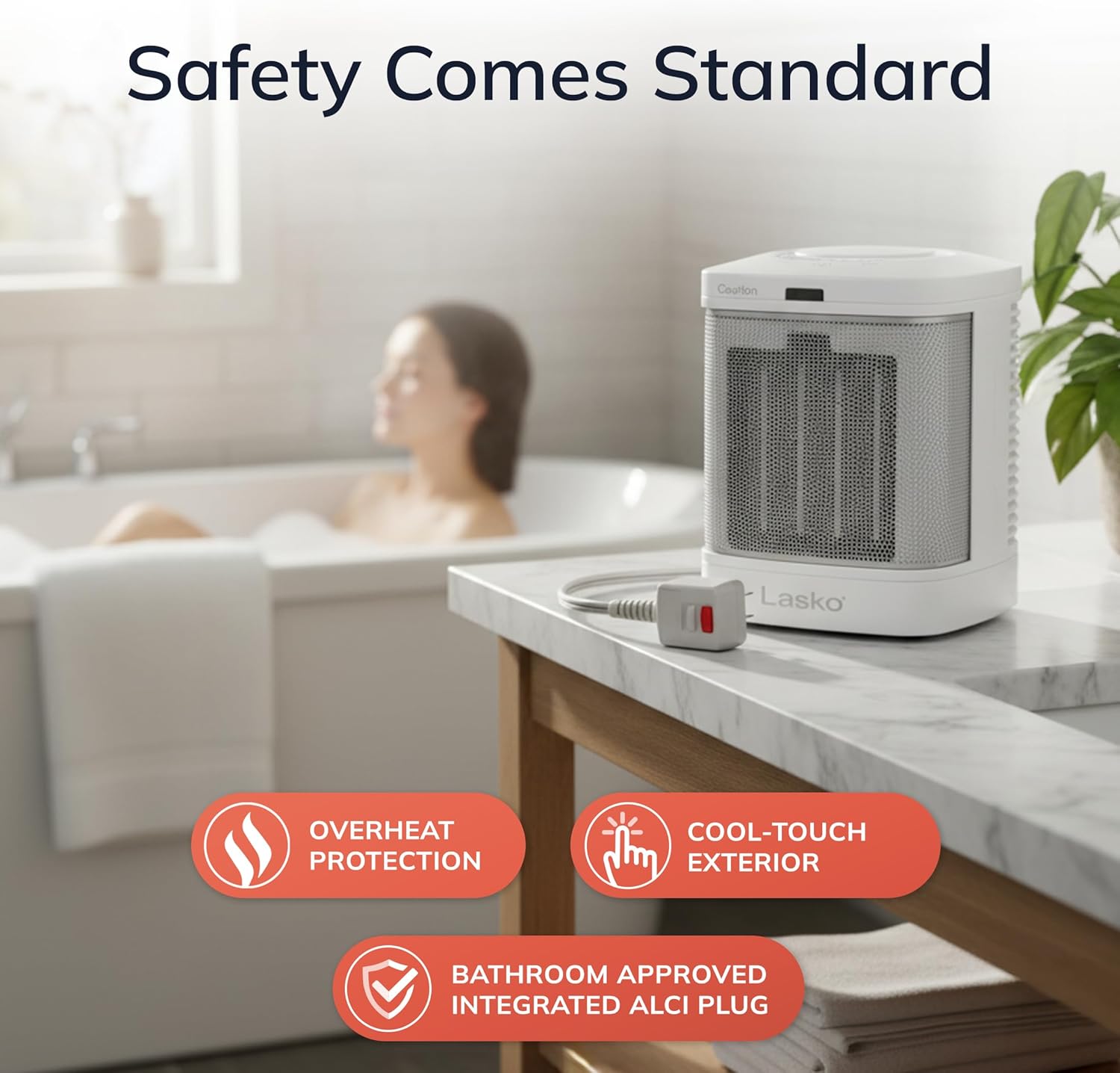 Thumbnail 2 de Lasko CD08200 Ceramic Space Heater 1500W