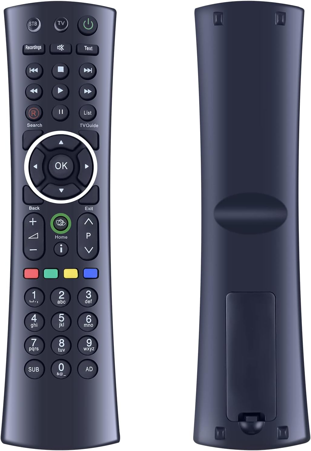 Detalle de TCNOUMT RM-I08UM Remote Control Replacement for Humax FreeSat+ TV Recorders