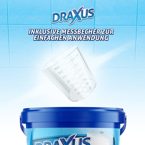 Detalle de DRAXUS WC Schaum Extra Stark – Kalk & Urinstein entfernen, Glanz & frischer Duft