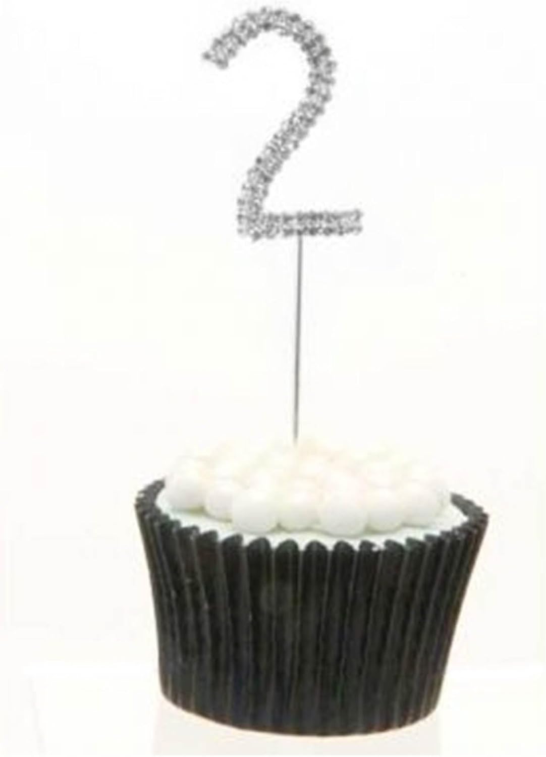 Thumbnail 2 de Rhinestone Cake Topper 15cm 🎂