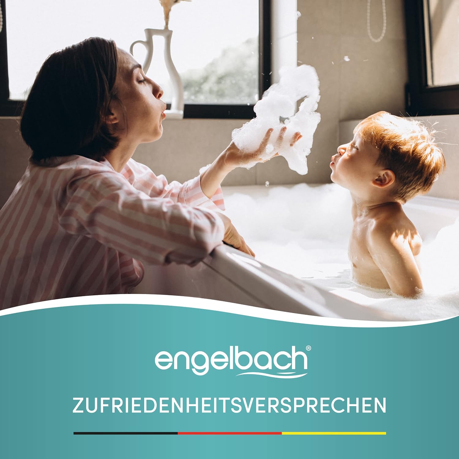 Thumbnail 6 de Engelbach Duschmatte rutschfest 53x53 cm – antibakteriell, BPA-frei, inkl. zwei Haken