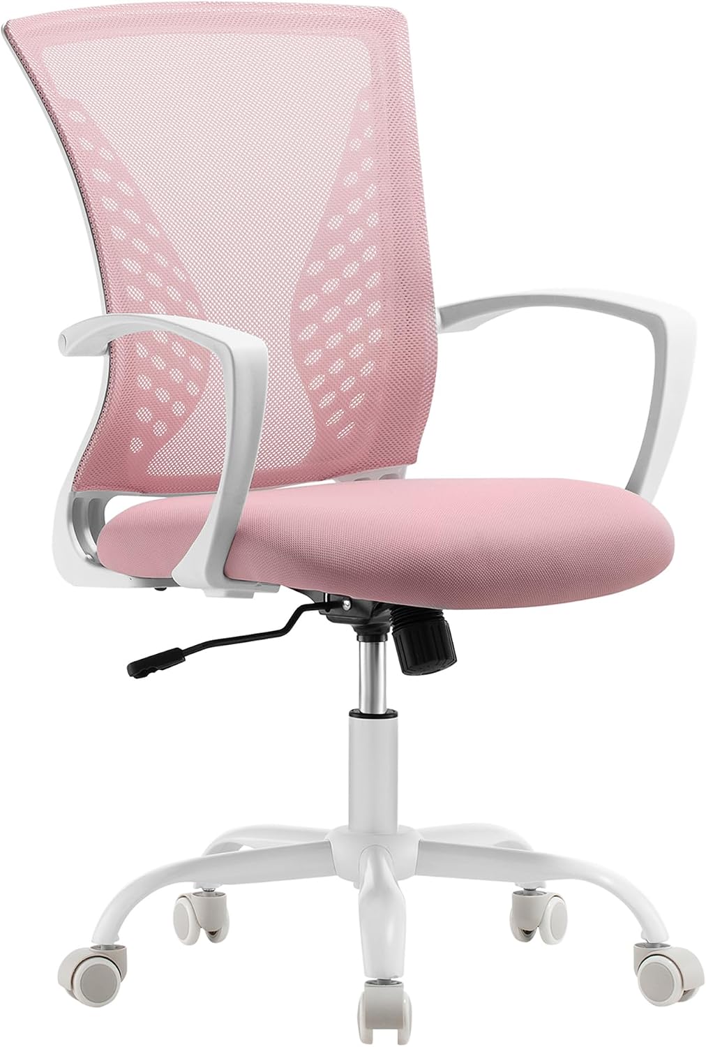 Detalle de SONGMICS Sedia da Ufficio Rosa Gelatina 120 kg