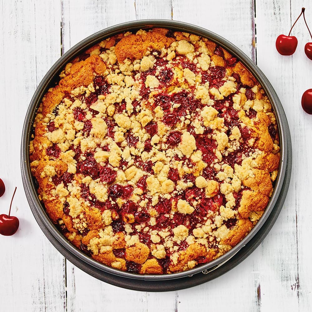 Detalle de RBV Birkmann 881037 Easy Baking – tortownica Ø 28 cm z powłoką nieprzywierającą