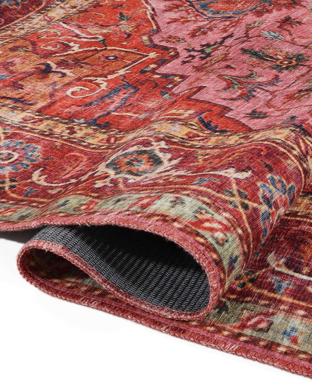 Thumbnail 6 de RugVista Georgia Oriental tapijt 160 x 230 cm, rood/roze en laagpolig