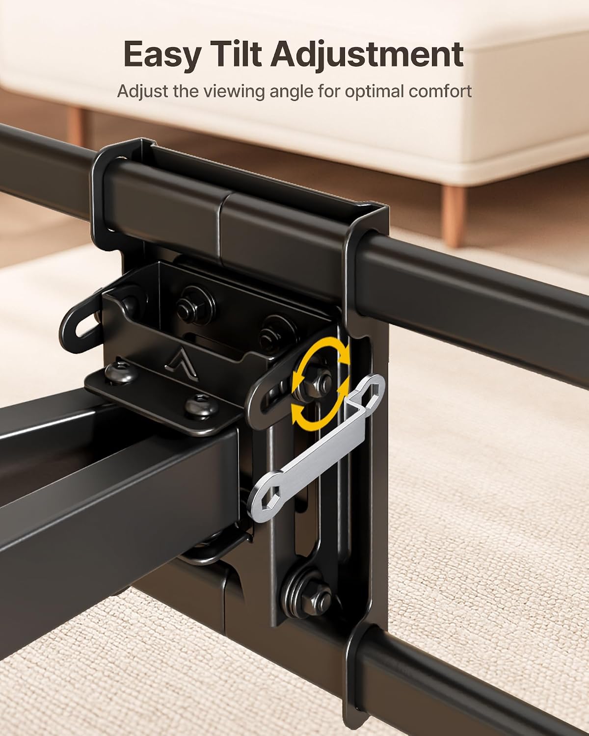 Detalle 2 de monTEK Heavy Duty TV Wall Mount 165 lb