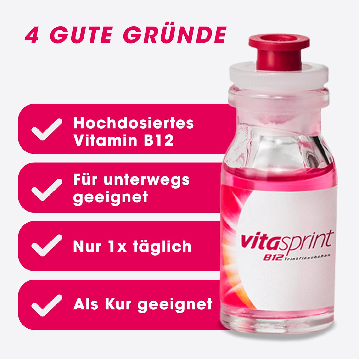 Thumbnail 5 de Vitasprint B12 Trinkfläschchen 30 St. 💊