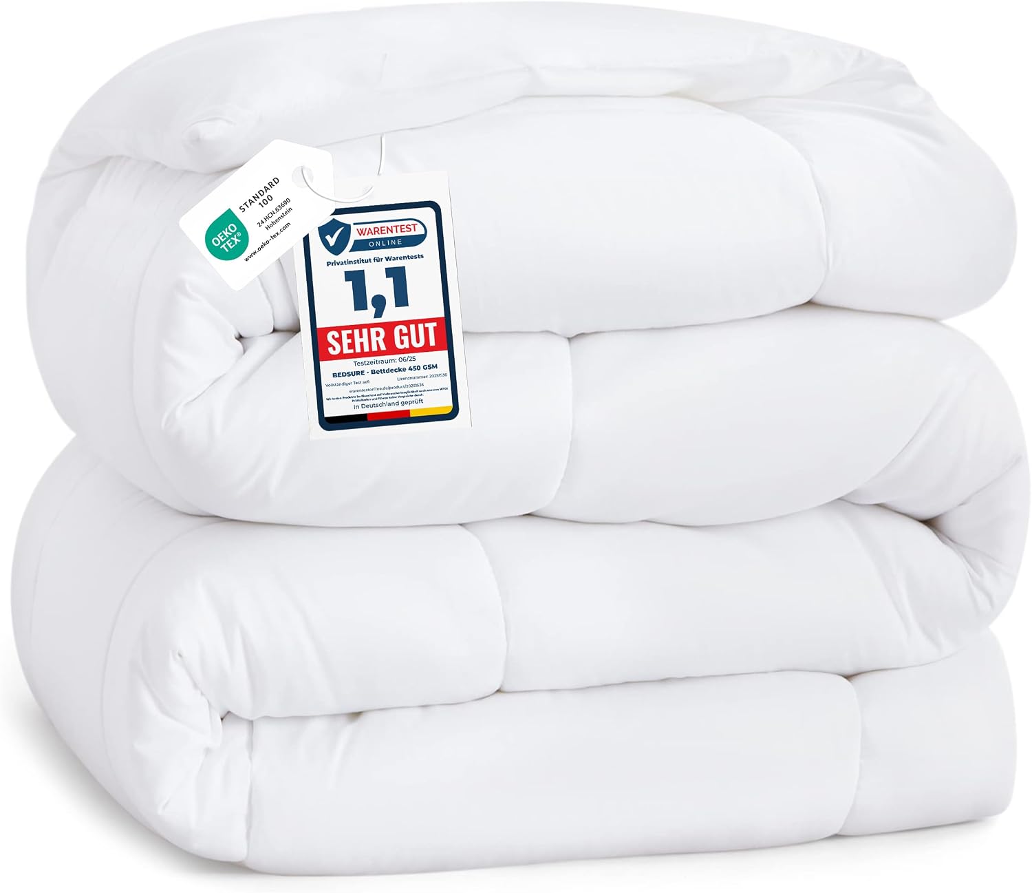 Detalle de Bedsure Bettdecke 135x200 450gsm Winterdecke