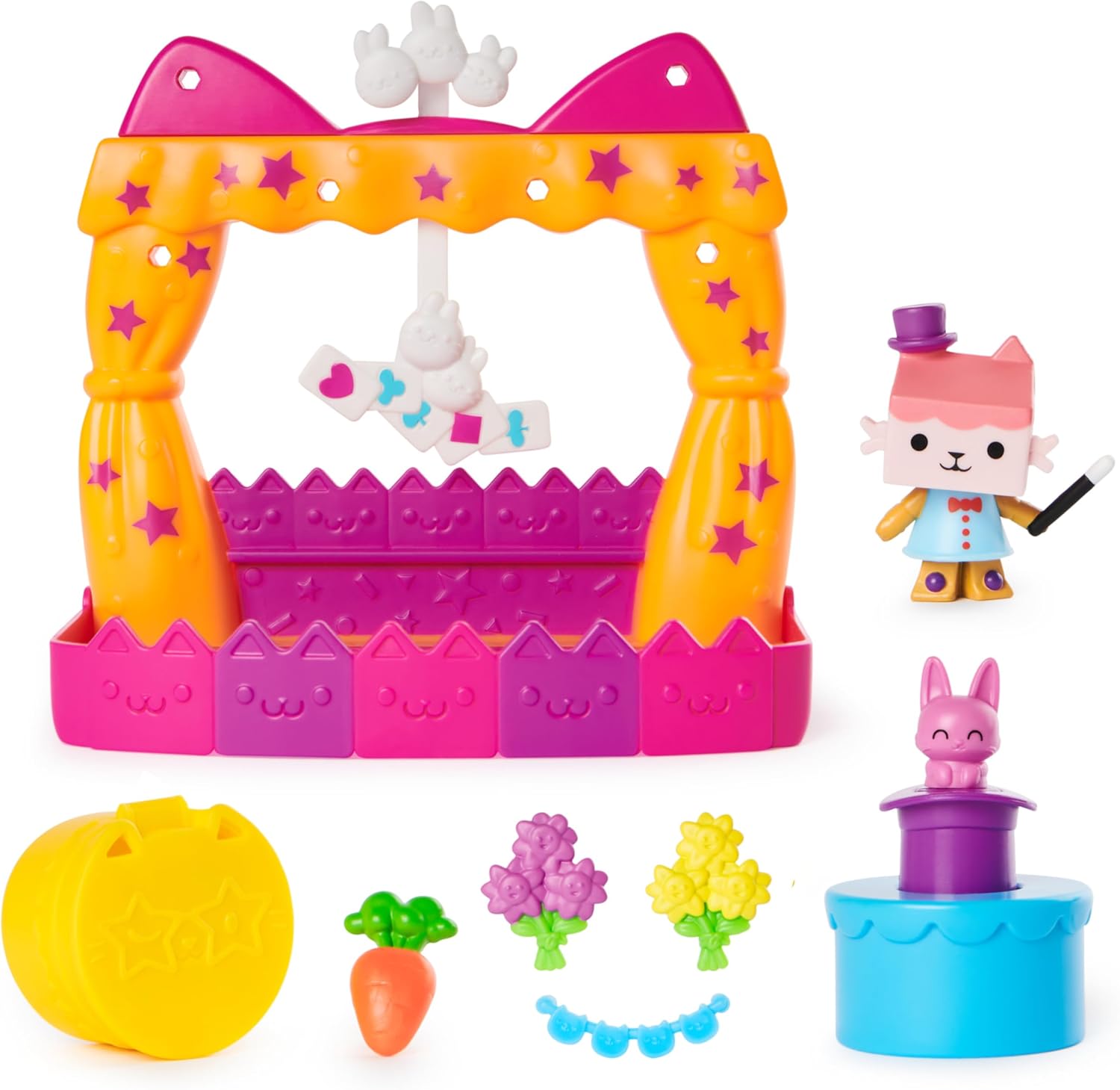 Thumbnail 6 de Gabby's Dollhouse: The Movie – Il Balcone Giardino di Queen Kitty Fairy con Figura e Accessori per la Casa | Giocattolo per Bambini dai 3 anni