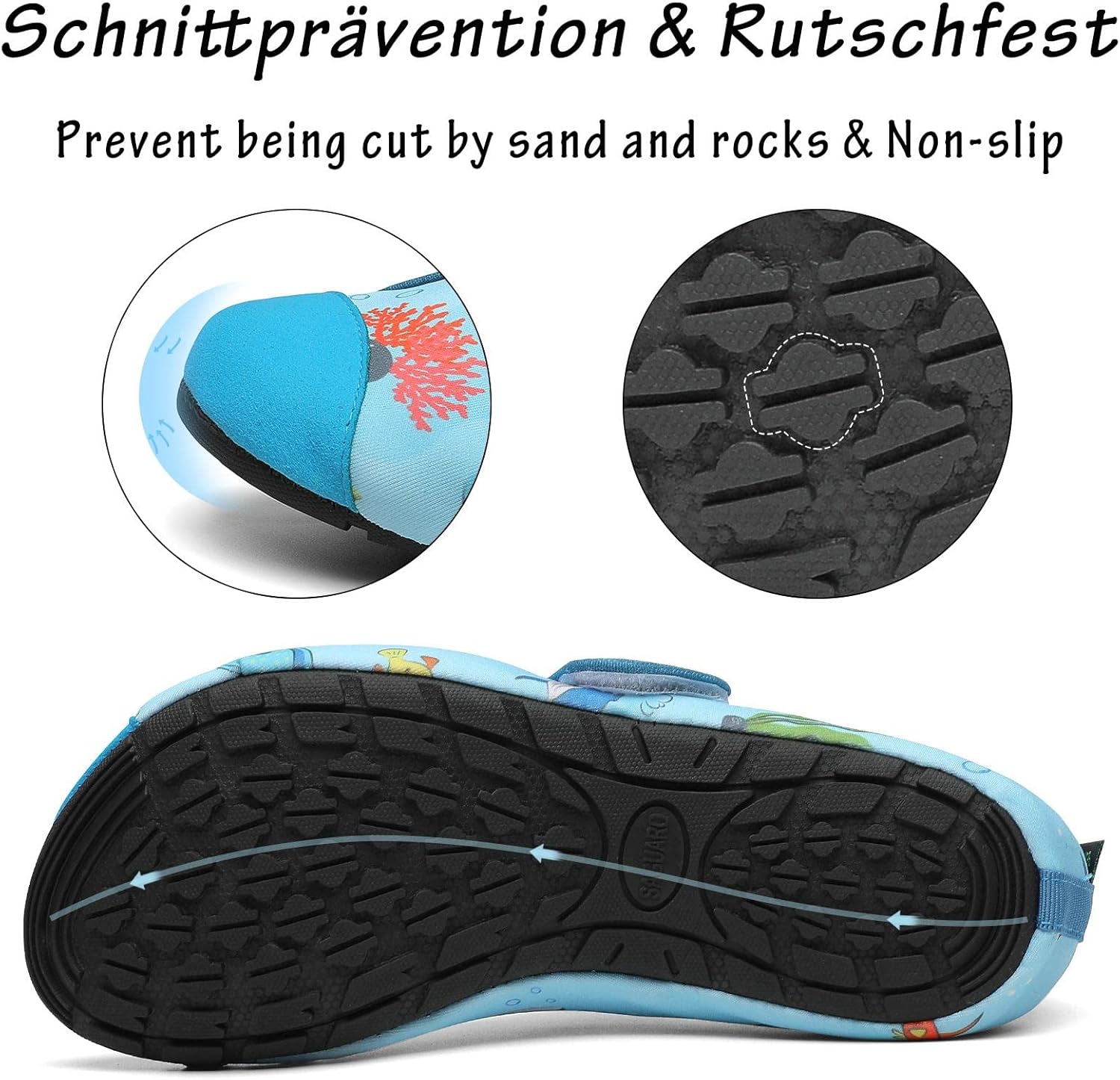 Thumbnail 4 de SAGUARO Scarpe da Immersione per Bambini – Ragazze