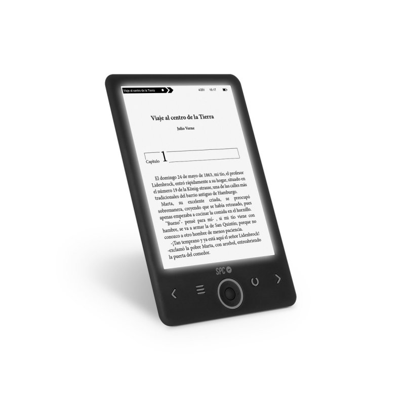 Detalle 2 de SPC Dickens Light 2 eReader 6" 8 GB Negro