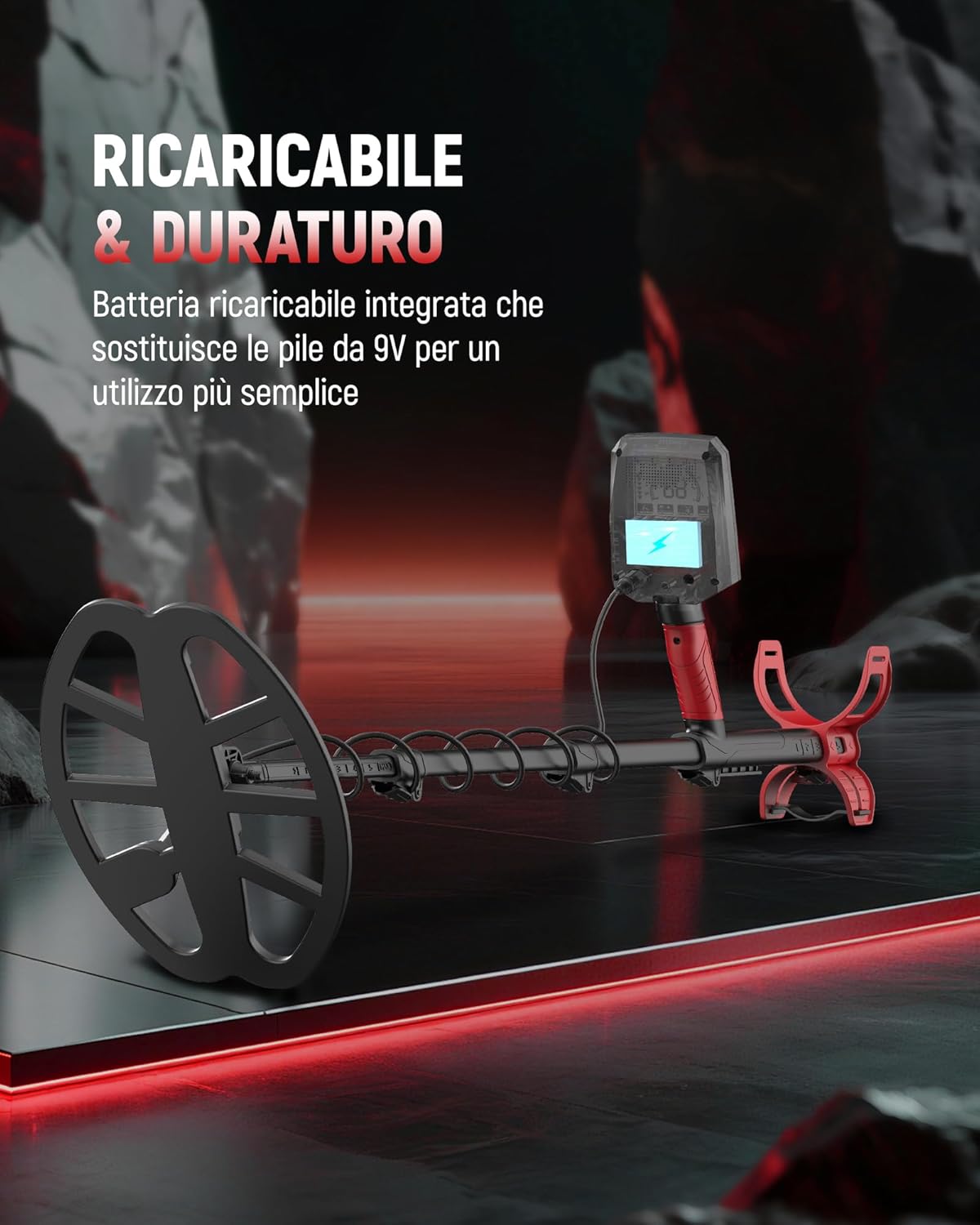 Thumbnail 6 de KAIWEETS Metal detector Professionale 28 cm