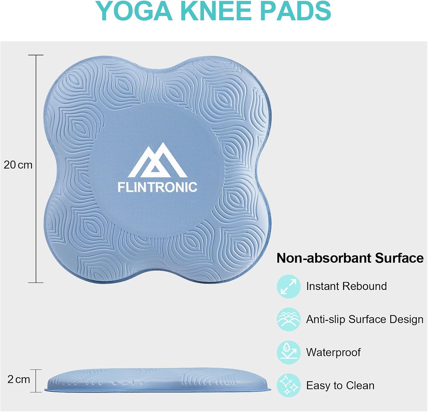 Thumbnail 1 de flintronic Yoga-Balance-Pad 20 x 20 cm