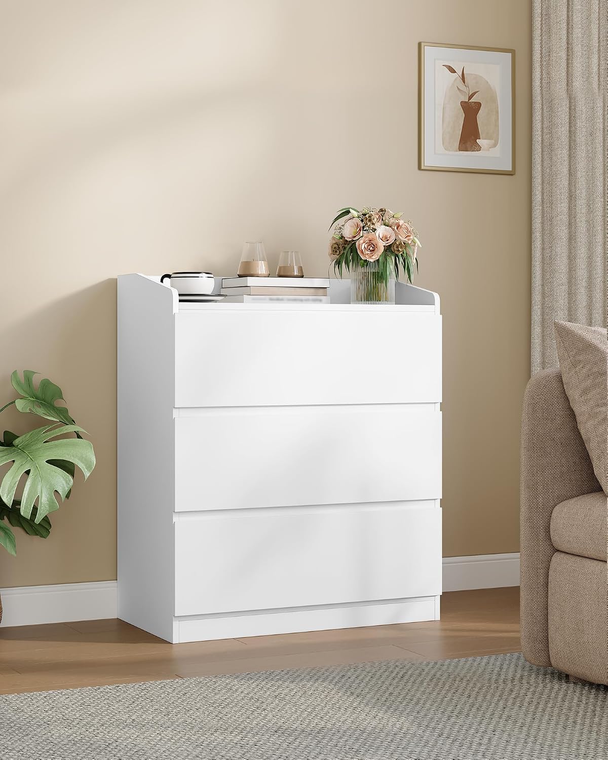 Thumbnail 6 de Hzuaneri Commode 138 cm, 6 Tiroirs — rangement élégant et pratique pour salon ou chambre