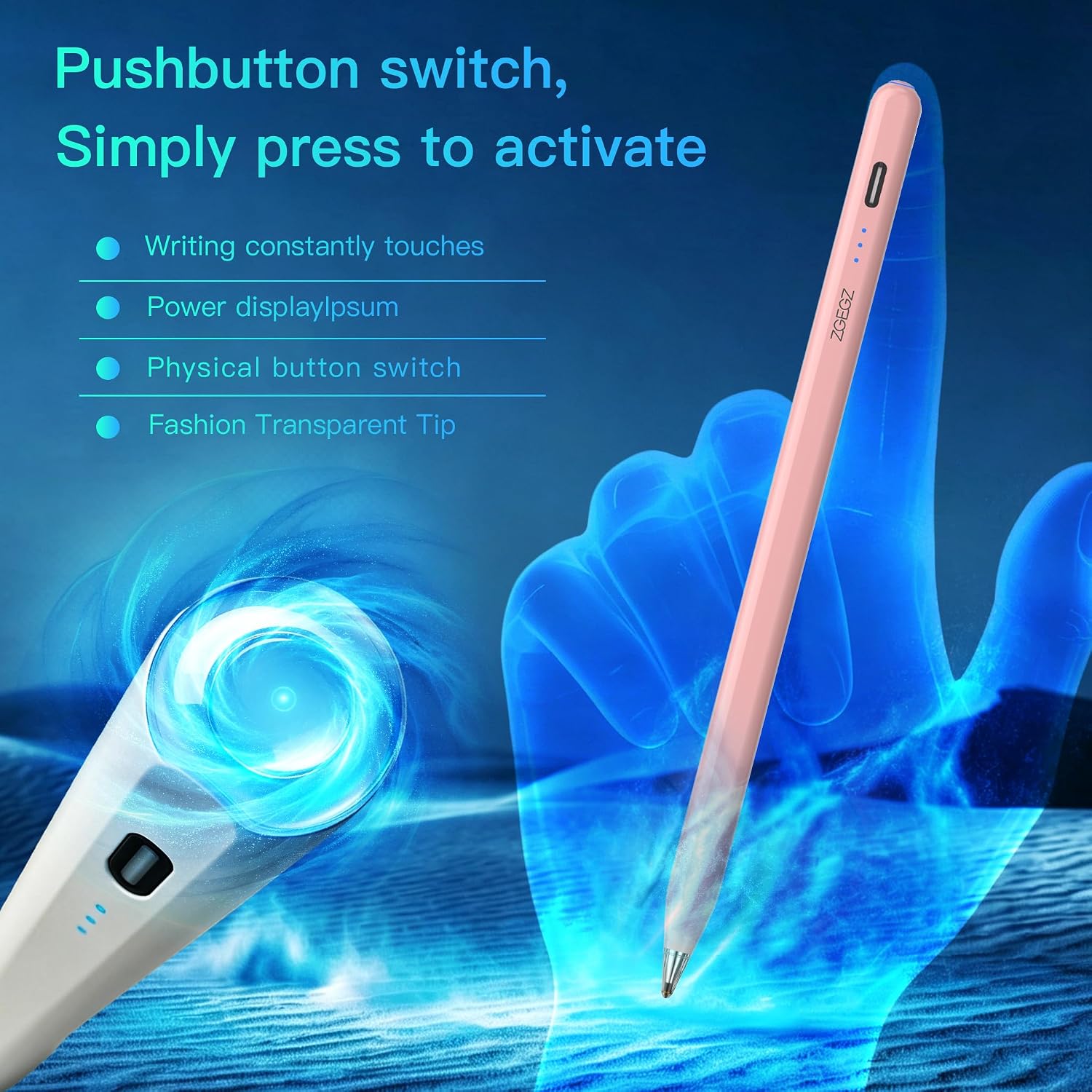 Detalle de Stylus Pen with 30-Hour Battery Life