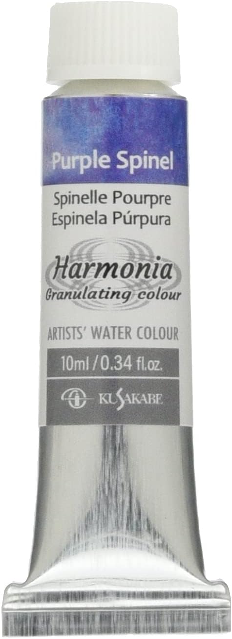 Detalle de クサカベ ハルモニア パープルスピネル 透明水彩絵具 10ml(4号)チューブ