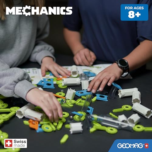 Detalle 1 de Geomag Mechanics Gravity Loops & Turns — 130 piezas 🧩
