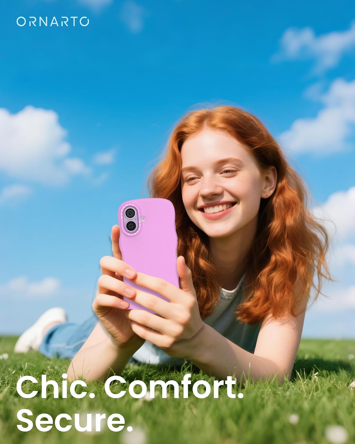 Thumbnail 5 de ORNARTO iPhone 17 6.3in soft silicone case