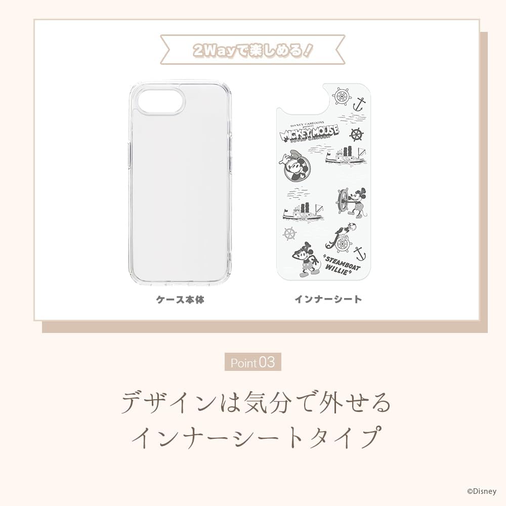 Thumbnail 6 de Premium Style PG-D25KPT08MVL iPhone16e用クリアハイブリッドケース MARVELシート付き