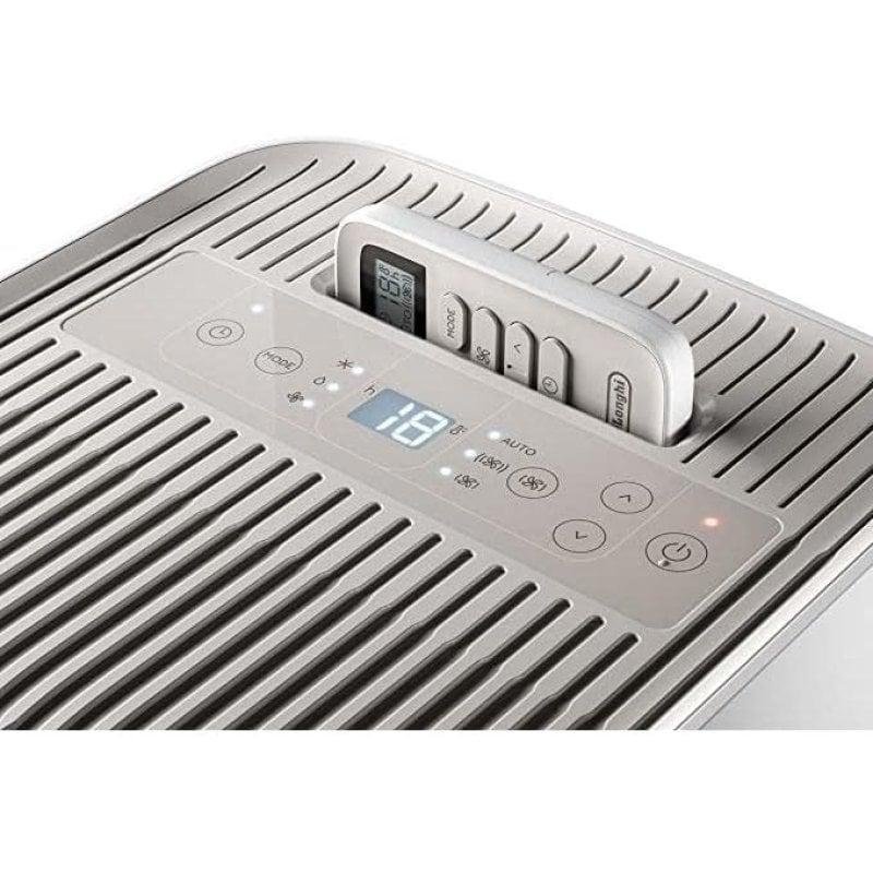 Detalle de Aire Acondicionado Portátil DeLonghi PAC ES72 Classic: movilidad, control y deshumidificación para estancias de tamaño medio