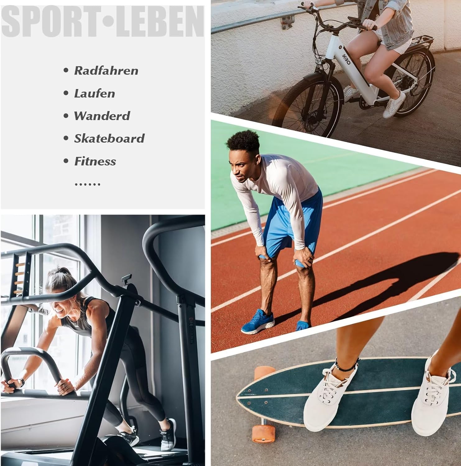 Thumbnail 1 de PAUNEW Sneaker Socken Damen – 10 Paar Sneaker-Socken/No-Show Füßlinge mit Silikonpad