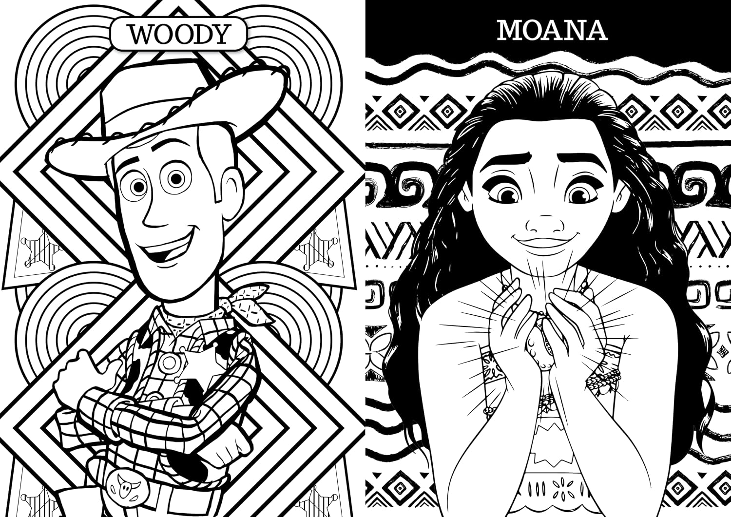 Thumbnail 1 de Disney: Portrait Colouring Book for Ages 10+