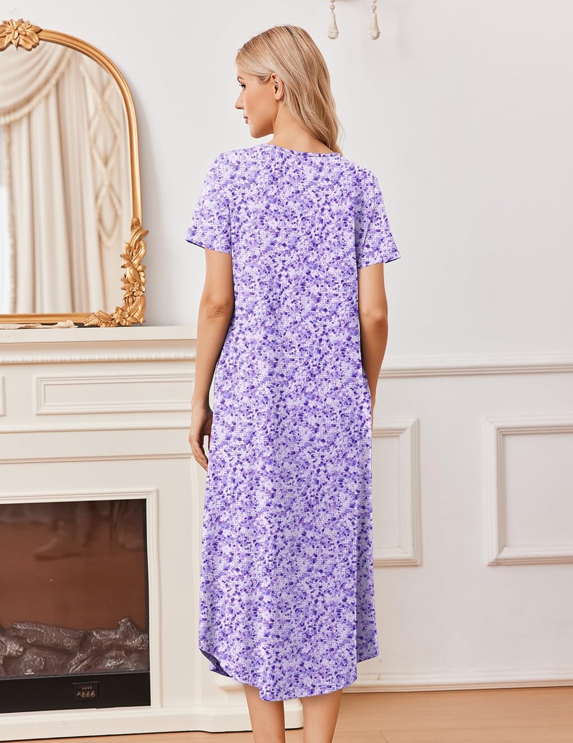 Detalle 1 de Ekouaer Cotton Nightgown
