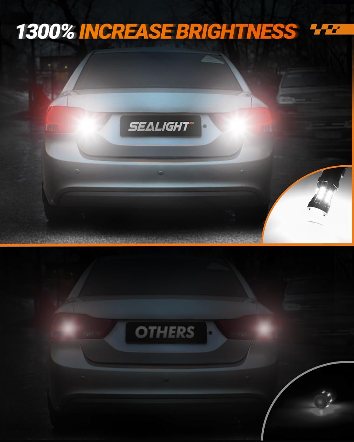 Thumbnail 1 de SEALIGHT LED reverse light bulb 921