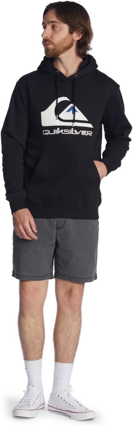 Thumbnail 4 de Quiksilver Homme Big Logo Hood Sweater – Noir, taille L EU