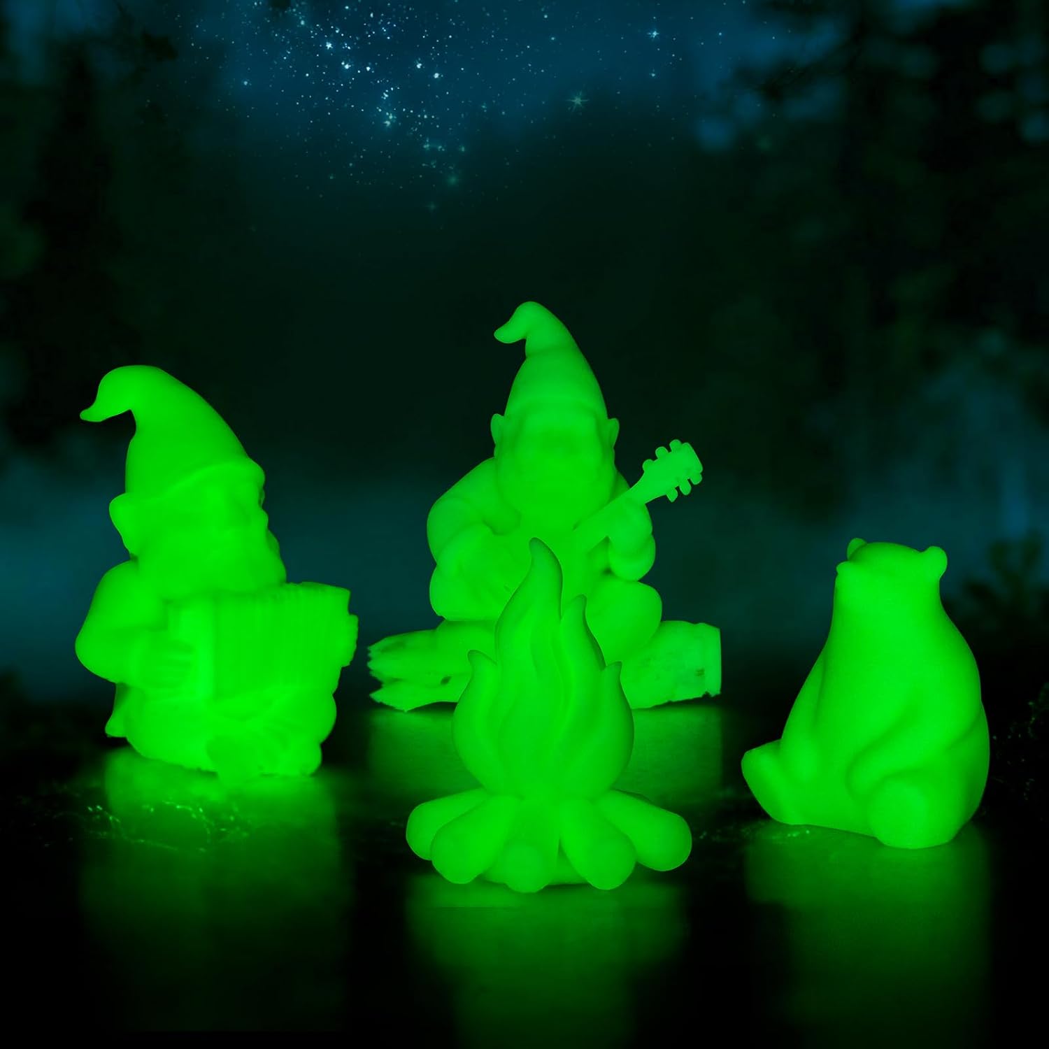 Thumbnail 6 de iSANMATE PETG Grün Glow-in-the-Dark Filament 1,75 mm (1 kg) – FDM 3D-Druckmaterial