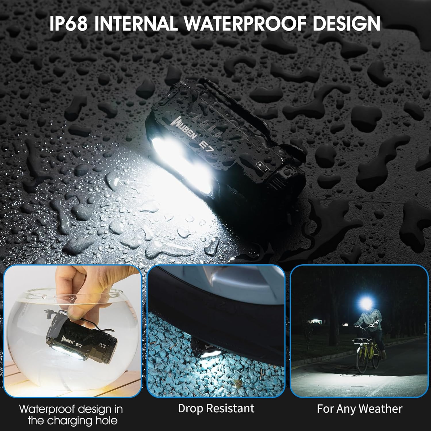 Thumbnail 6 de WUBEN E7 1800 lm EDC flashlight