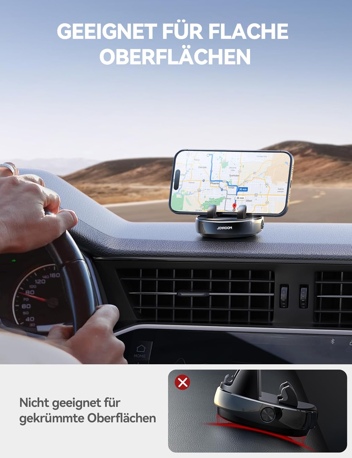 Thumbnail 3 de JOYROOM Handyhalterung Auto Armaturenbrett 360°